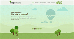 Desktop Screenshot of imaginosfera.com.br